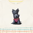 thumbnail image 4 of Inktastic Scottie Dog in Plaid Girls Baby Dress, 4 of 5