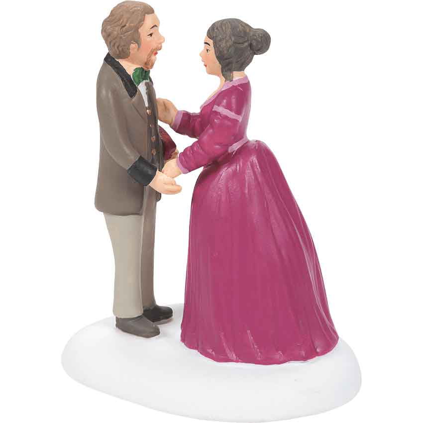 "Yes to the Rose" Wedding Cake Decoration Custom Bride & Groom Couple E6B6 2X 