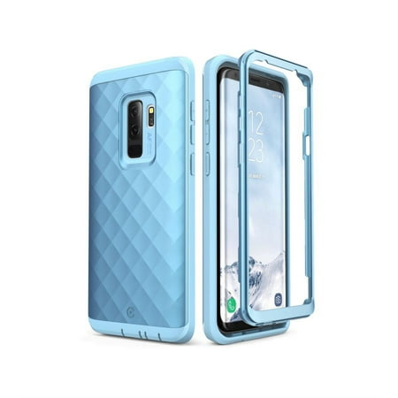 Samsung Galaxy S9 Case, Clayco [Hera Series] Full-body Rugged Case Cover WITHOUT Screen Protector for Samsung Galaxy S9 (2018 Release) (Blue)
