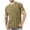 Army Green 2, variant on Mens T-Shirts Soft Crew Neck Short Sleeve Lightweight Tee Shirts Breathable Casual Summer Basic Tops with Pocket for Work