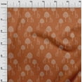 thumbnail image 2 of oneOone Cotton Poplin Fabric Tree & Giraffe Block Print Fabric BTY 56 Inch Wide, 2 of 4