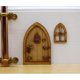 thumbnail image 4 of Más popular Puerta de Gnomo, puerta de hadas, puerta de elfo de madera para abrir con Gnomo divertido, decoración de casa de juegos, puerta artesanal, decoración 3d, 4 of 5