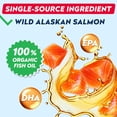thumbnail image 5 of StrellaLab 32 OZ Salmon Oil for Dogs - Omega 3 Fish Oil for Dogs & Cats, Itch & Allergy Relief, Wild Alaskan Salmon Oil Dogs Skin & Coat, Dog Fish Oil Liquid,Shedding Support EPA&DHA Fatty Acids, 5 of 7