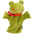 thumbnail image 3 of LEORX Light Green Cloth Hand Puppet for Kids and Adults Great for Story Telling and Decoration 7 inches, 3 of 8