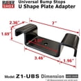 thumbnail image 2 of RubberShox Universal Bump Stop U Shape Plate Adapter Z1-UBS, 2 of 8