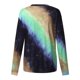 thumbnail image 5 of Camiseta suelta estampada a la moda para mujer, blusa de manga larga, cuello redondo, camisetas informales Pompotops  FGAJ11368, 5 of 6