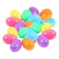 thumbnail image 1 of Huevos de Pascua rellenables, cáscara de huevo, juguetes creativos, coloridos, ligeros, para fiestas temáticas. 24 piezas, 1 of 9