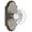 Antique Pewter, variant on Grandeur 821308 Arc Solid Brass Rose Privacy Door Knob Set - Brass