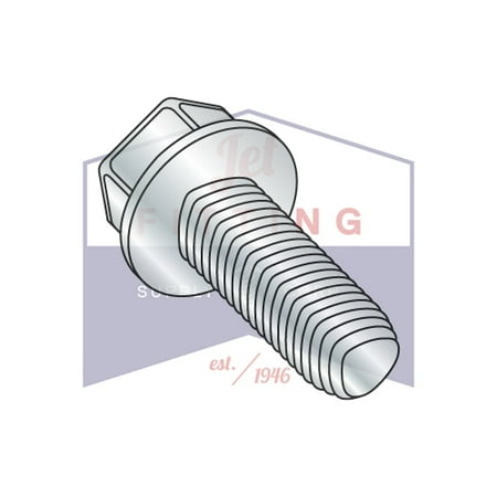 

10-24 x 1 1/2 Taptite Style Thread Forming Screws | Unslotted | Hex Washers Head | Steel | Zinc (Quantity: 3000)
