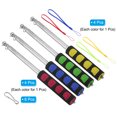 thumbnail image 3 of Unique Bargains 1.2M/4ft Telescopic Handheld Flagpoles,4Set Pointer Stick w Sponge Handle 4color, 3 of 8