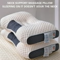thumbnail image 6 of YHAICO Pillow Pillows Queen Size Set of 2 Softand Non Collapsing Core Protects The Cervical Spineand Helps Sleep Adult and Student Household Massage, 6 of 6