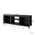 thumbnail image 2 of Eizigon Living room TV stand furniture with 6 storage compartments and 1 shelf cabinet, high-quality particle board, 2 of 5