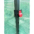 thumbnail image 4 of Garden Winds Custom Fit Replacement Cover Compatible with The Eagle Peak 8x6 Portable Walk In Pop Up Greenhouse Zipper Entry Doors 2 Mesh Side Windows - PE Fabric - Green, 4 of 13