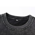 thumbnail image 4 of PNTUTB Men's Fashion Solid Color Vintage-inspired Casual Round Neck Short Sleeve Versatile Loose T Shirts, 4 of 5