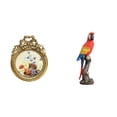 thumbnail image 1 of Estatua De Loro Europeo Antigua Ornamentada, Marco De Exhibición De Fotos, Artesanías Creativas, Decoración Del Hogar Para Escritorio, Pared, Dormitorio, Porche, Interior, 1 of 8