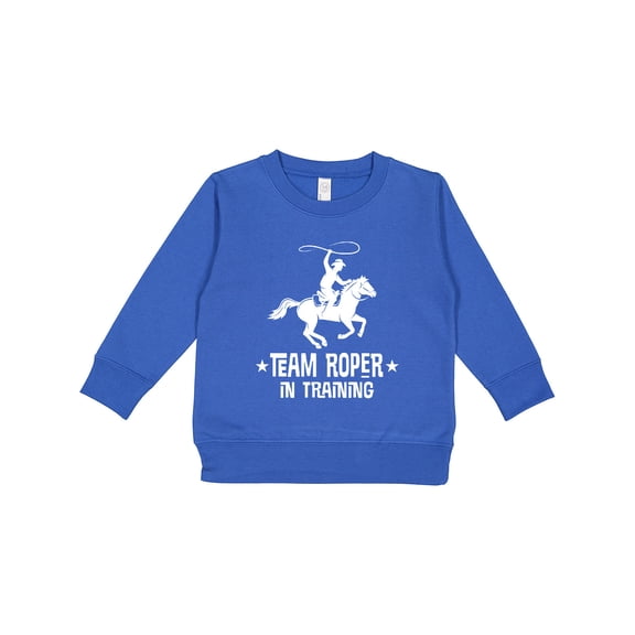 Inktastic Team Roper in Training Cowboy Toddler Sweatshirt