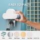 thumbnail image 3 of Gancho para llaves magnético blanco de 2 piezas para pared y nube, gancho para llaves magnético, gancho perfecto para el hogar y la oficina, fácil de instalar sin taladrar, 3 of 5