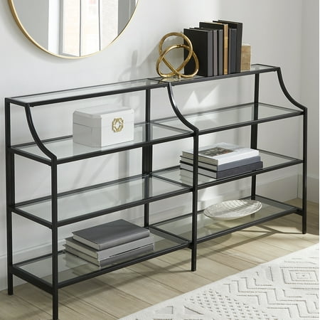 Better Homes & Gardens Nola Console Table, Black Finish