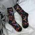 thumbnail image 5 of Rateoe Humming Bird for Women Casual Calf Socks - Cute Crew Socks - Thin Soft Above Ankle Socks Size 5-11, 5 of 6