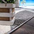 thumbnail image 4 of Grey Blue Abstract Contemporary Living Room Area Rug, Modern Home Décor Carpet, 4 of 7