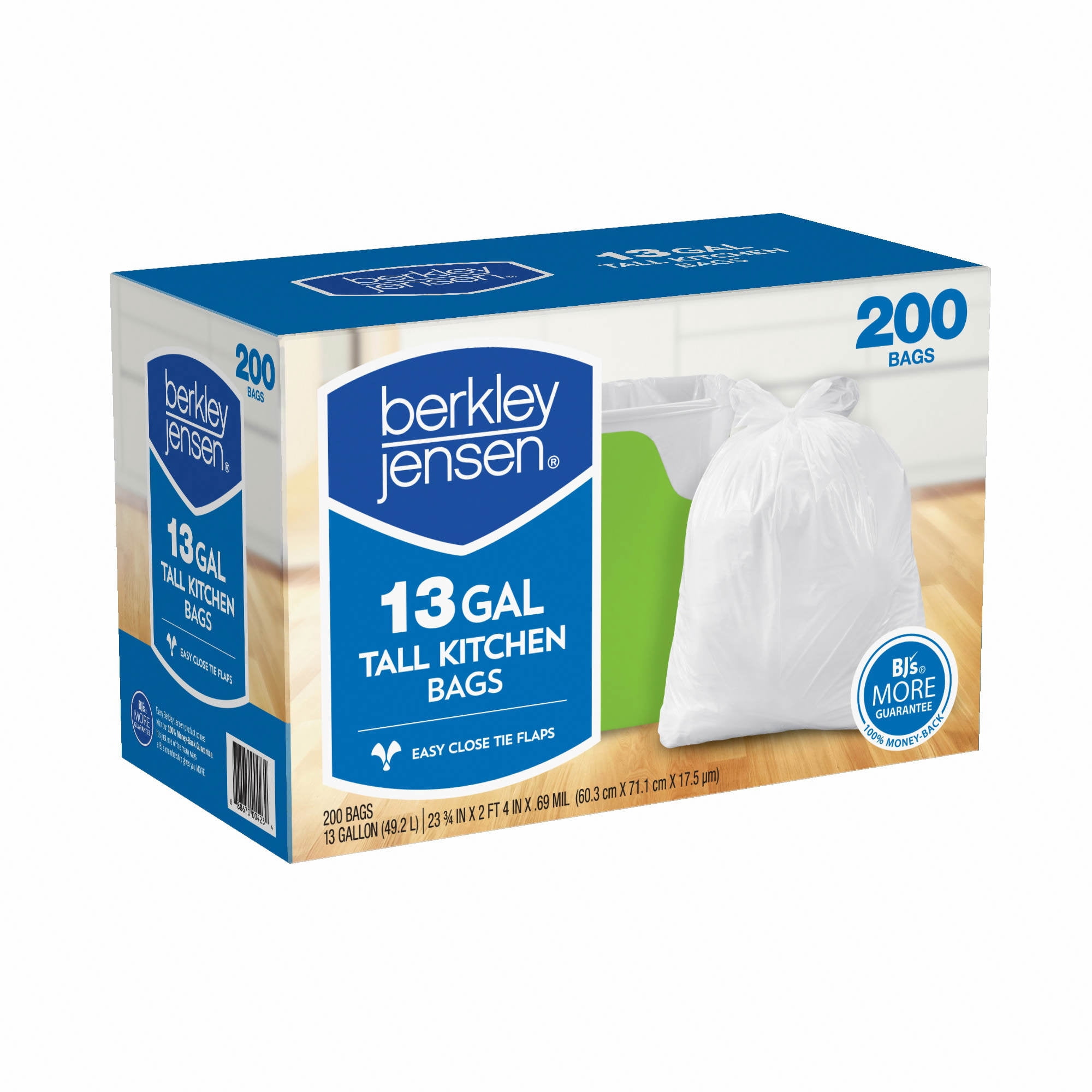Berkley Jensen 13 Gallon Kitchen Bags, 200 ct.