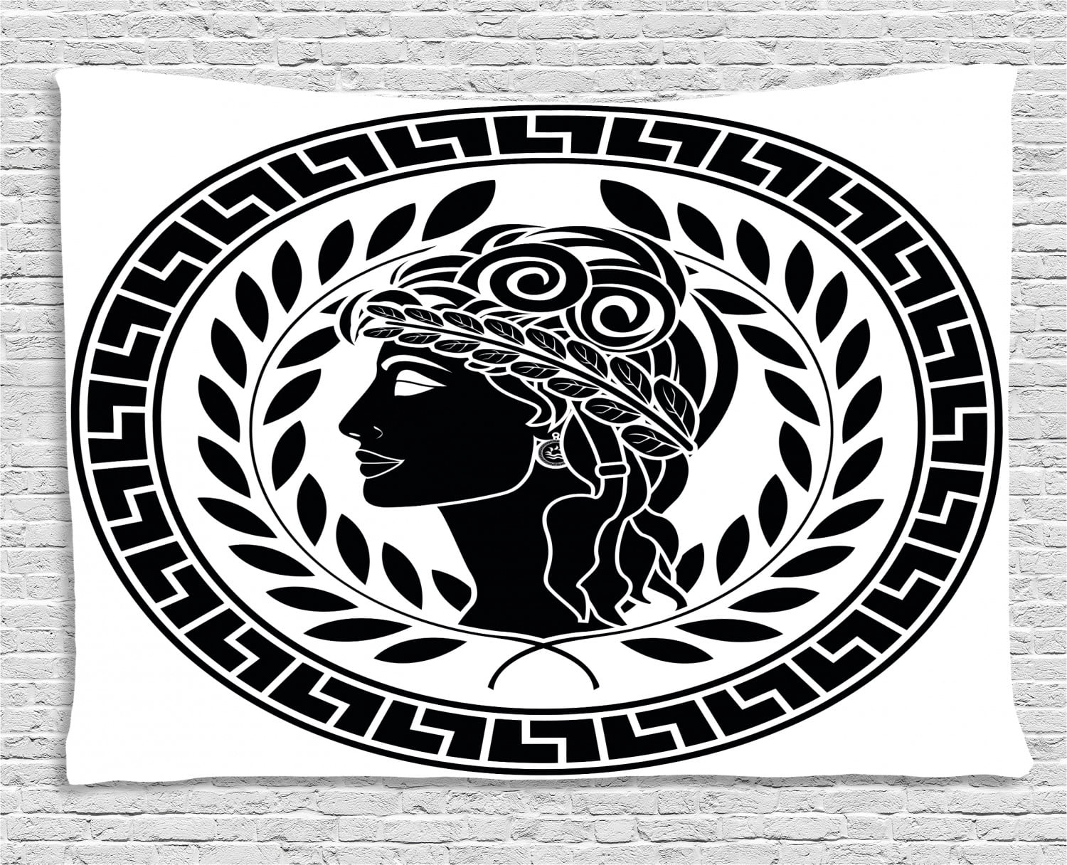 Toga Party Tapestry Roman Elegance Beauty Muse Portrait Patrician