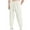 White, variant on Inleife Mens Pants Men's Fashion Solid Drawstring Elastic Waist Casual Sweat Length Pants