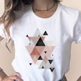 thumbnail image 4 of Pntutb, blusa Harajuku con estampado gráfico geométrico para mujer, camiseta holgada con cuello redondo para mujer, tops Pntutb Pntutb-139, 4 of 9