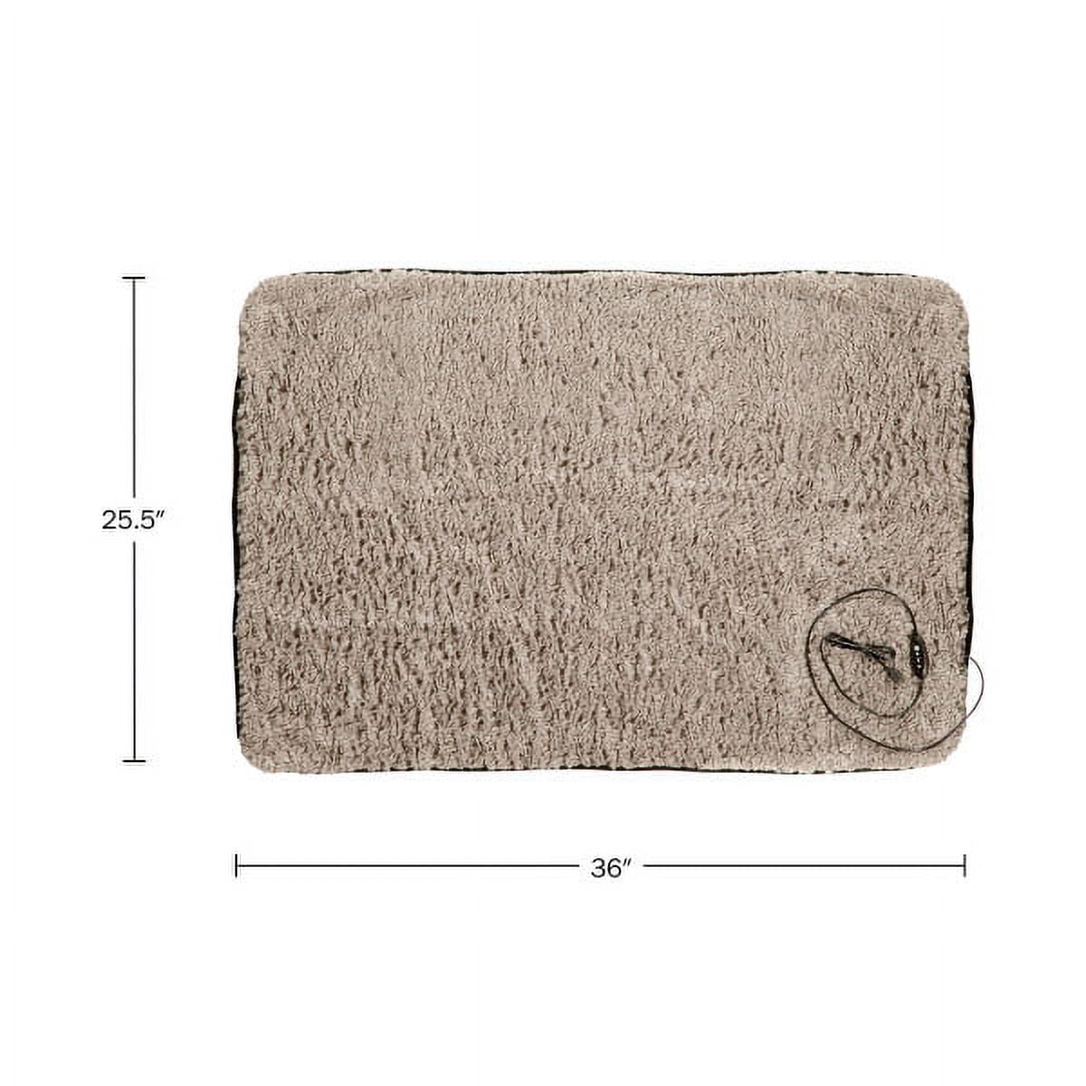 Heated Blanket 2-Pack - USB-Powered Sherpa Throw Blankets for Travel, Home, Office, or Camping - Winter Car Accessories by Stalwart (Gray)