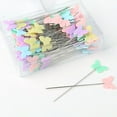 thumbnail image 3 of 2 Boxes Head Pin Decorative Butterflies Head Sewing Pin Corsage Sewing Tools, 3 of 7