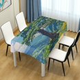 thumbnail image 4 of Yayeee Tablecloths 54" x 54" Rectangle Wrinkle Resistant Party Table Cover, Blue Mountain, 4 of 8