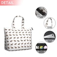 thumbnail image 2 of White Hyena Pattern Travel Tote Bags for Women Carry On,Large Weekender Bags for Women Travel,Multi Functional Duffle Bag for Work,Shopping,Sports, 2 of 5