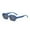 Blue, variant on Black Retro Rectangle Sunglasses for Women Men Sunglasses Women Plastic Fit Most Face Shapes Trendy Shades UV Protection Hypoallergenic Handmade One Size