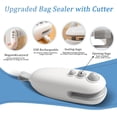 thumbnail image 5 of EcoNesxp 2 in 1 Chip Bag Sealer with Cutter Portable Plastic Bag Sealer 1 Pack, 5 of 5