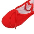 thumbnail image 6 of Realyc Kid Adult Canvas Soft Ballet Dance Shoes Pointe Dancing Gymnastics Slippers, 6 of 8