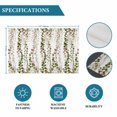 thumbnail image 6 of Green Pink Weeping Eucalyptus Placemats Set of 4, Spring Summer Farmhouse Leaves Placemats for Dining Table, Place Mats for Kitchen Tabletop, Waterproof Wipeable Dining Table Mats Set, 6 of 9
