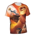 thumbnail image 4 of The Lion King T Shirt 3d Printed Crewneck Graphic Short Sleeve Tees For Mens, 4 of 6