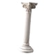 thumbnail image 3 of Figura de estatua de pilar romano, adorno de columna griega, adorno artístico moderno de resina Blanco, 3 of 6