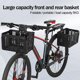 thumbnail image 5 of Cesta para bicicleta Cesta plegable Bolsa de transporte para ciclismo Equipaje Ciclismo, 5 of 8