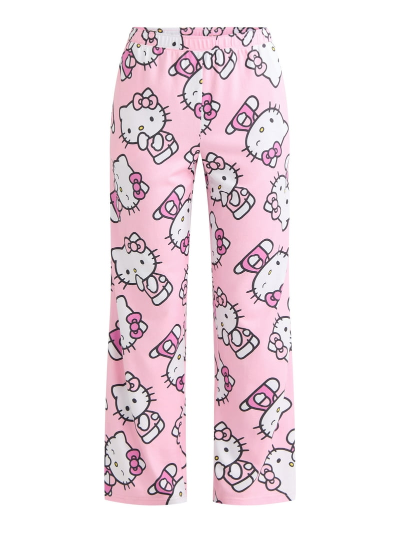 Sanrio, Women's Print Pajama Pants, Hello Kitty Poses, Sizes XS