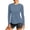A-Blue, variant on Wlynlyn Womens Long Sleeve Tops Crew Neck Crewneck Sun Shirts Athletic Casual Outdoor Beach Travel Wear Going out Tops(X-Large,White)