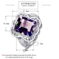 thumbnail image 1 of New Style Crystal 100% 925 Sterling Silver Rings for Women Wedding 1PCS, 1 of 1