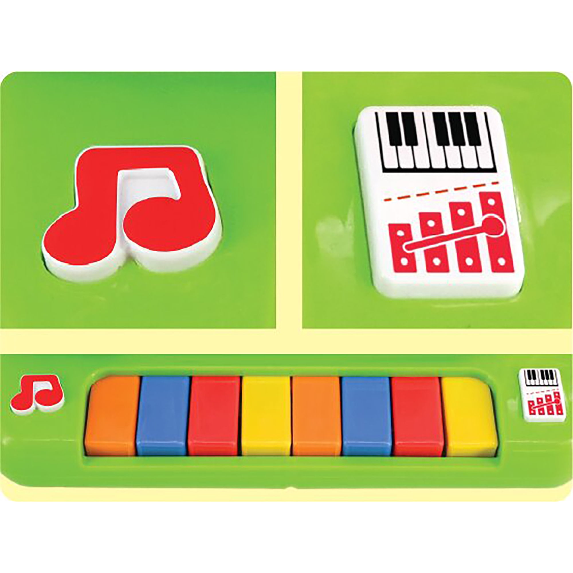 Kiddieland: Musical Fun - Farm House Playset - Interactive Red Barn Piano Toy, 5 Removable Animal Figurines, Lively Sounds Play, Kids-Toddler 12mo+