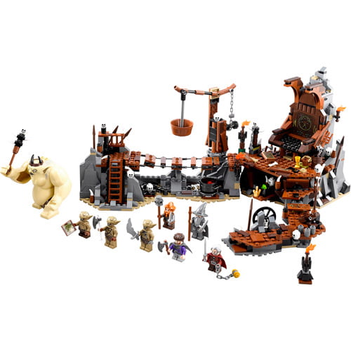 Nævne fyrværkeri Bygge videre på LEGO Hobbit The Goblin King Battle Play Set - Walmart.com