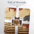 thumbnail image 5 of Hiend Accents Unisex Home On The Range Campfire Sherpa Throw - CF2237TH-OS-OC One Size, 5 of 10