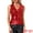 Red, variant on DARING DIVA Shiny Metallic Tank Top for Women's Sleeveless V Neck Shirt XS Light Pink