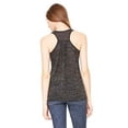 thumbnail image 2 of The Bella + Canvas Ladies Flowy Racerback Tank Top - BLACK MARBLE - XS, 2 of 2