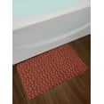 thumbnail image 2 of Scandinavian Bath Mat, Ornamental Blossoming Flowers with Paint Marks Coming of the Spring Design, Plush Bathroom Decor Mat with Non Slip Backing, 29.5" X 17.5", Multicolor, by Ambesonne, 2 of 2