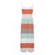 thumbnail image 3 of Gibobby Mono Bombachos Mono de tubo de cintura alta con cuello en V y correa de dos perlas con estampado informal para mujer, pantalones, mono elegante de verano(Verde， L), 3 of 5
