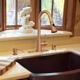 thumbnail image 3 of Akicon One-Handle Pull-Down Copper Kitchen Faucet - 16", 3 of 5